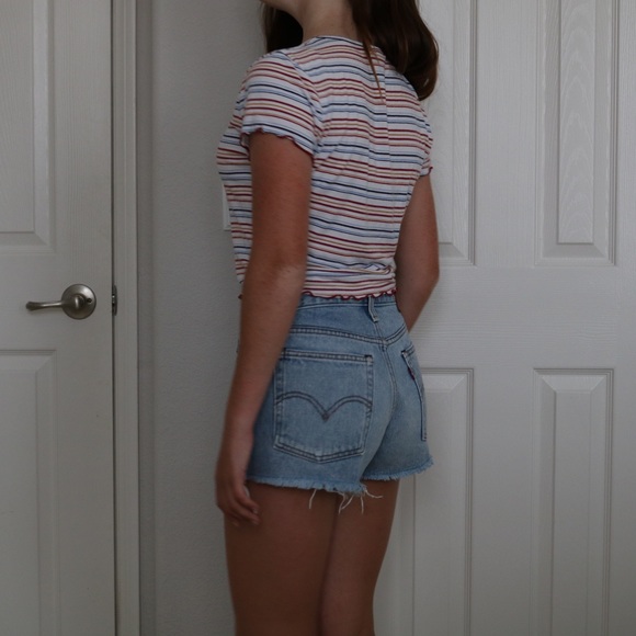 Forever 21 Striped Tee - Picture 2 of 4